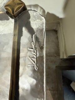 Lothar Klute side table signed and dated 99