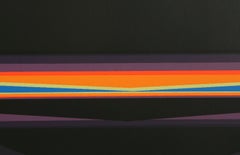 Calendario Solar II, Serigrafía Geométrica Abstracta por Lothar Quinte