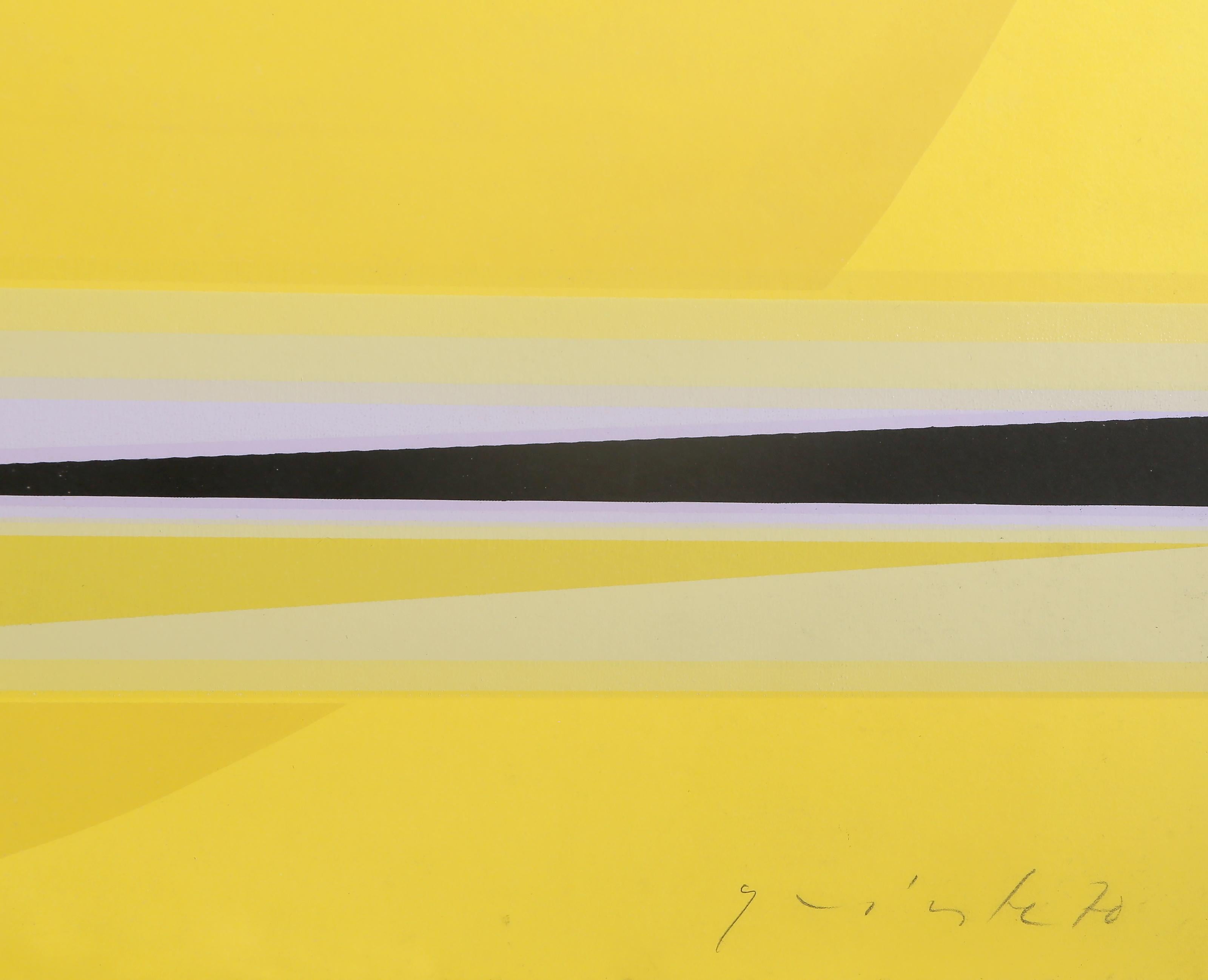 Solar Calendar IV, Abstract Geometric Screenprint by Lothar Quinte For Sale 3