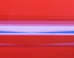 Calendario Solar VI, Serigrafía Geométrica Abstracta de Lothar Quinte