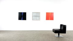 Lothar Quinte Serie de tres litografías "Fan-Images