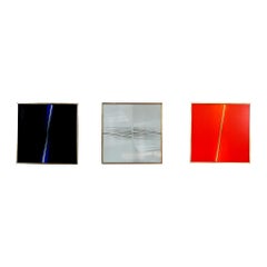 Lothar Quinte Series of Three "Fan-Images" Lithographs
