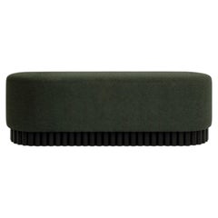 Panca LOTO in bouclé verde