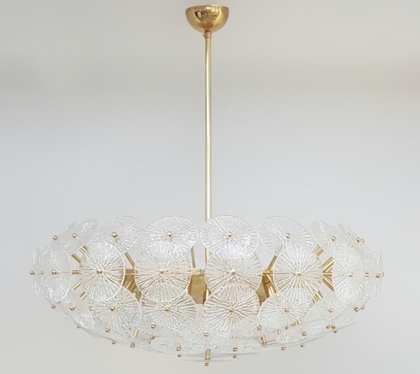 Mid-Century Modern Loto Chandelier by Fabio Ltd For Sale