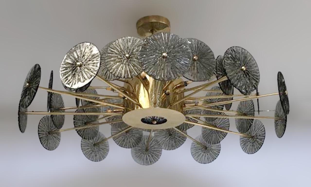 Lampadario Loto Discs di Fabio Ltd in vendita 4