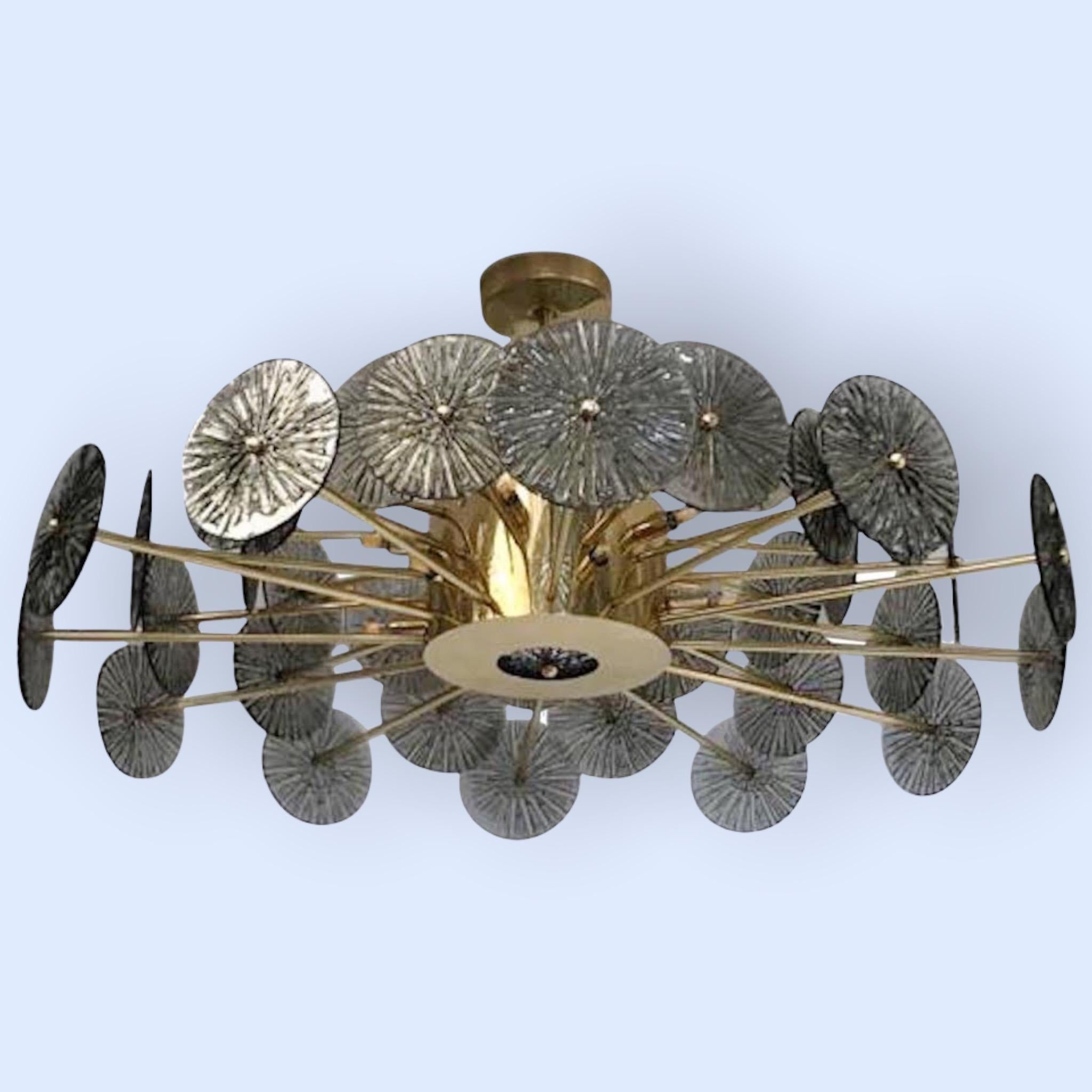 Lampadario Loto Discs di Fabio Ltd in vendita 9