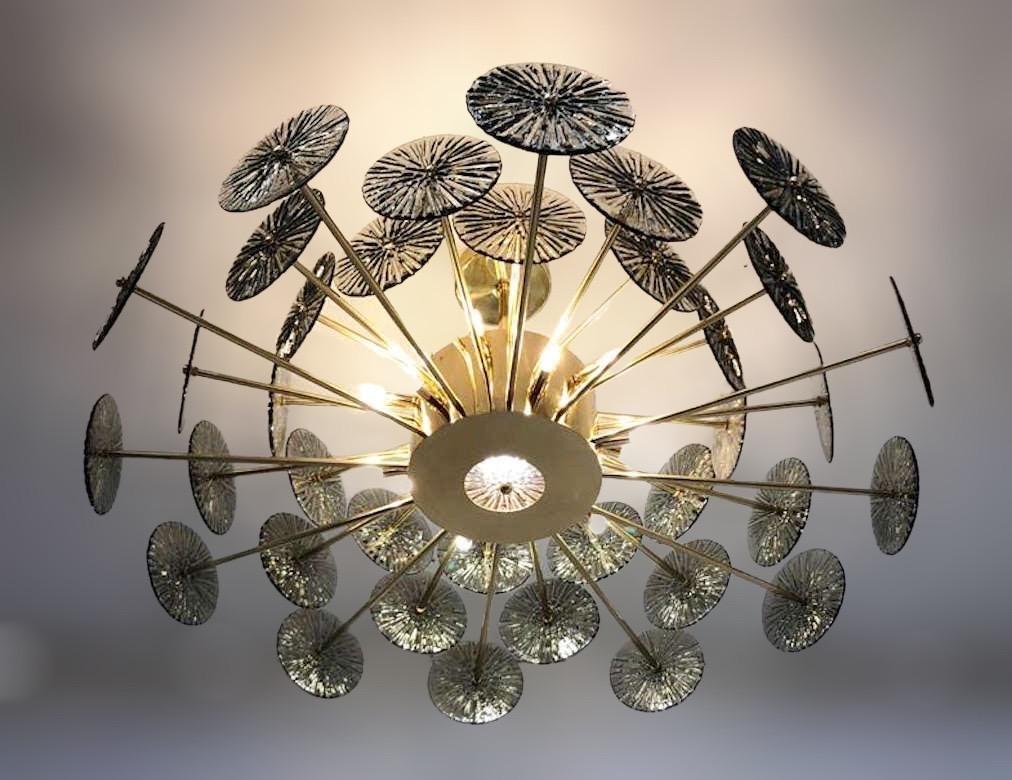 Lampadario Loto Discs di Fabio Ltd in vendita 1