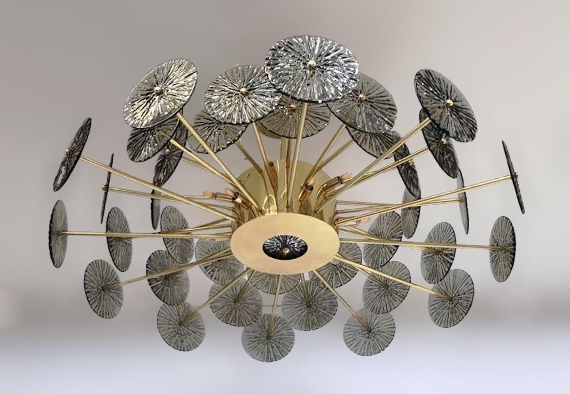 Lampadario Loto Discs di Fabio Ltd in vendita 2