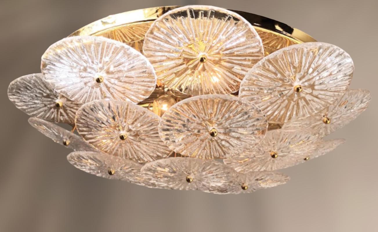 Loto Flush Mount by Fabio Ltd For Sale 2