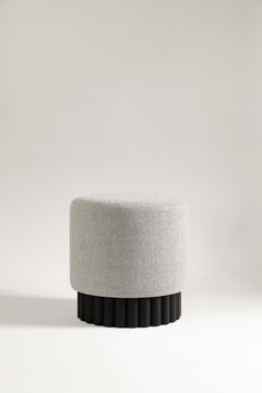 Pouf LOTO en bouclette de blé bouclée par Peca