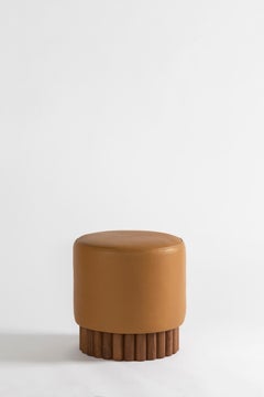 LOTO Pouf in Leather by Peca