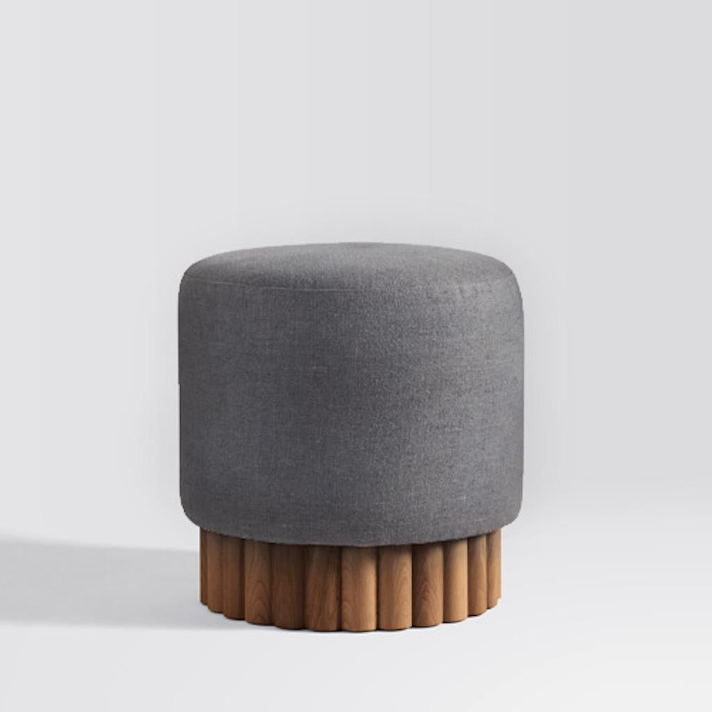 LOTO collection is the result of exploration using slender wooden dowels to compose different planes and shapes. Contrasted with materials, textures and effects, we have achieved a collection of statement pieces that are both elegant and