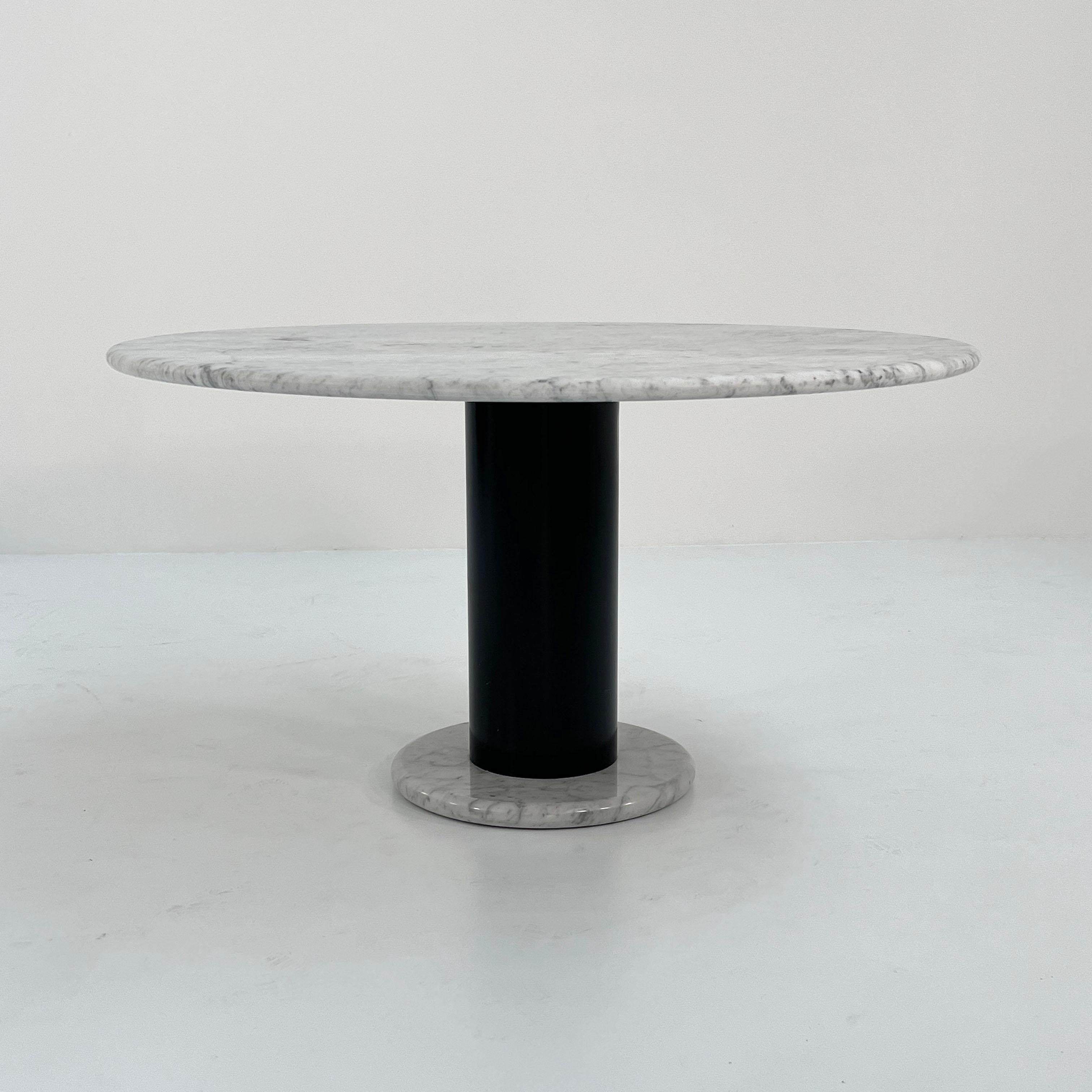 Late 20th Century Loto Rosso Dining Table by Ettore Sottsass for Poltronova, 1980s For Sale