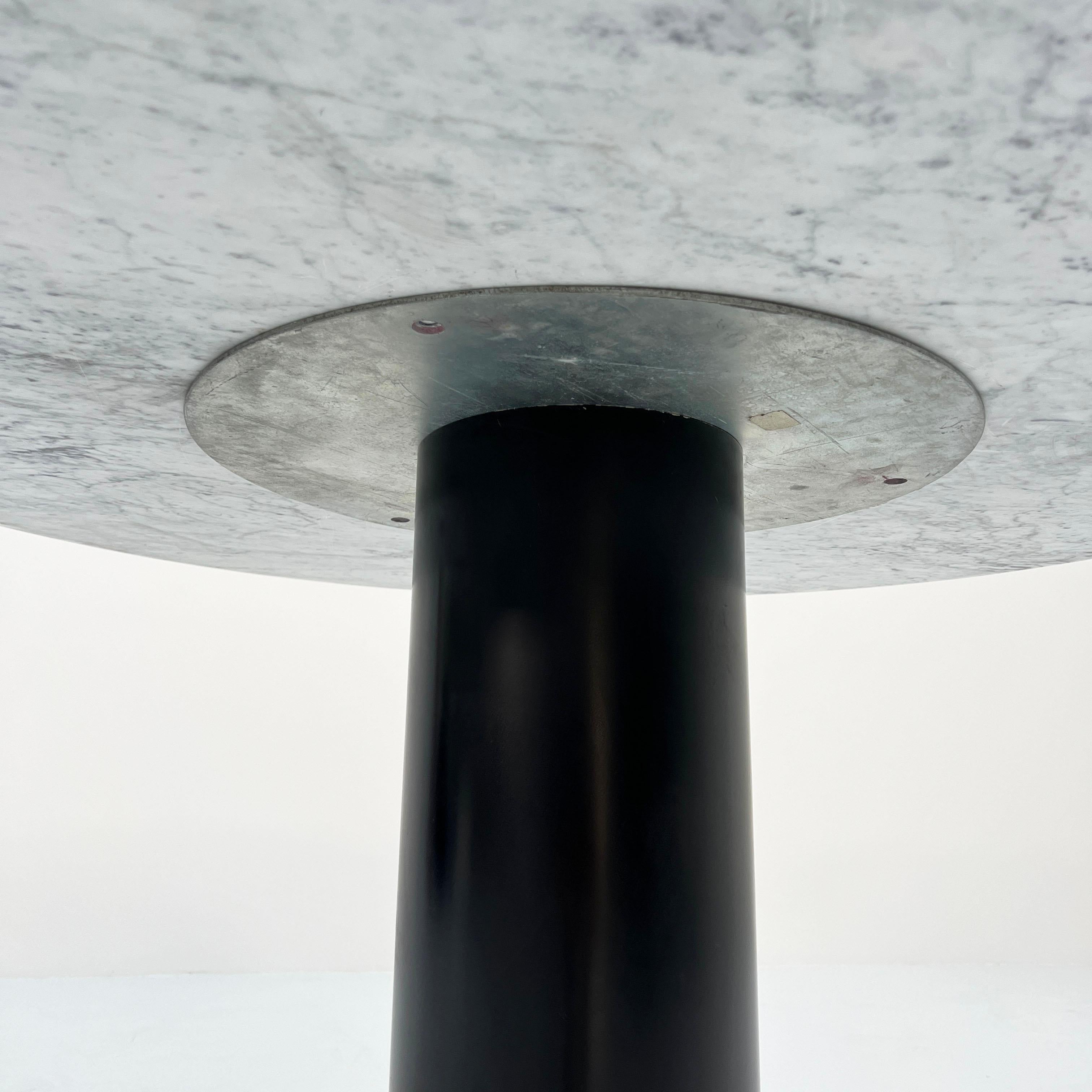 Loto Rosso Dining Table by Ettore Sottsass for Poltronova, 1980s For Sale 2