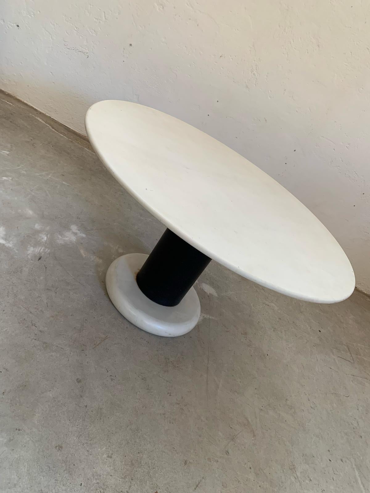 Loto Rosso marble table by Ettore Sottsass, Poltronova, Italy, 1965 In Good Condition In Milano, IT
