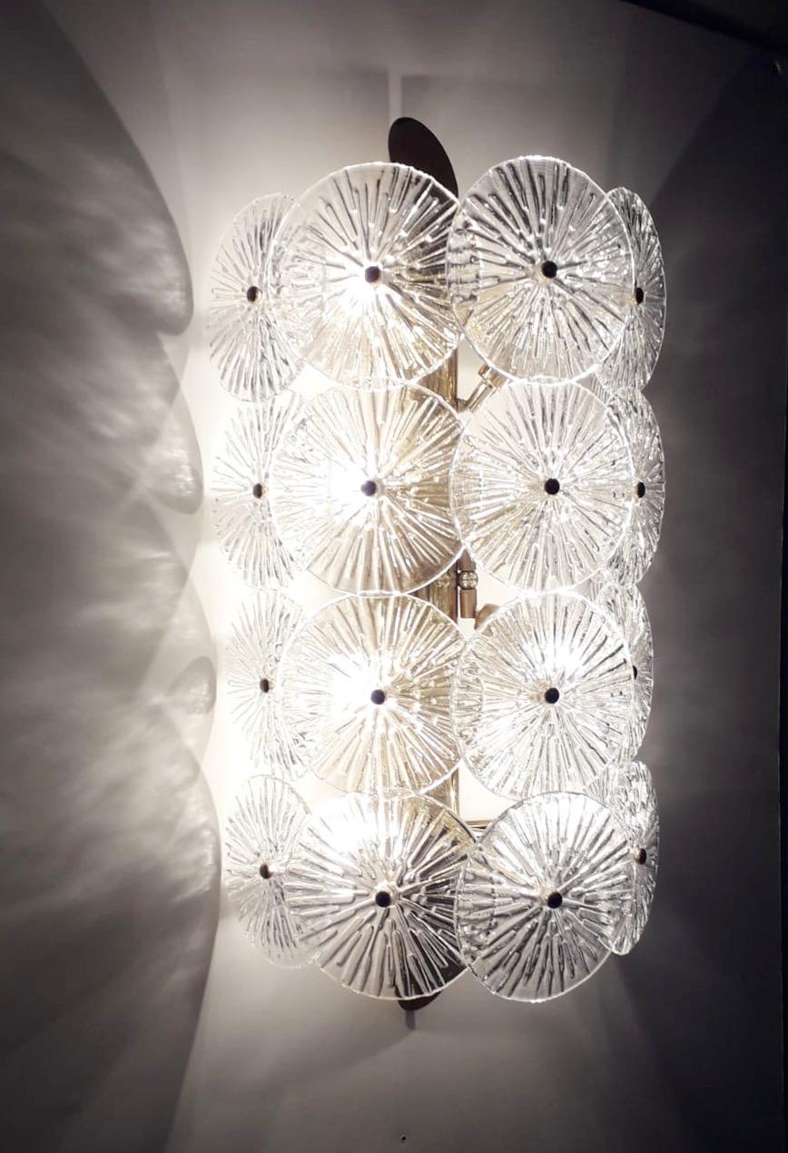 Polished Loto Sconce by Fabio Ltd For Sale