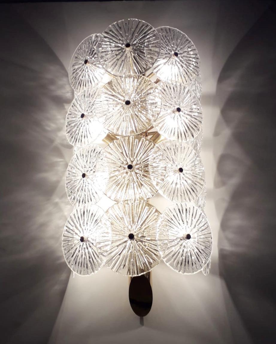 Contemporary Loto Sconce by Fabio Ltd For Sale