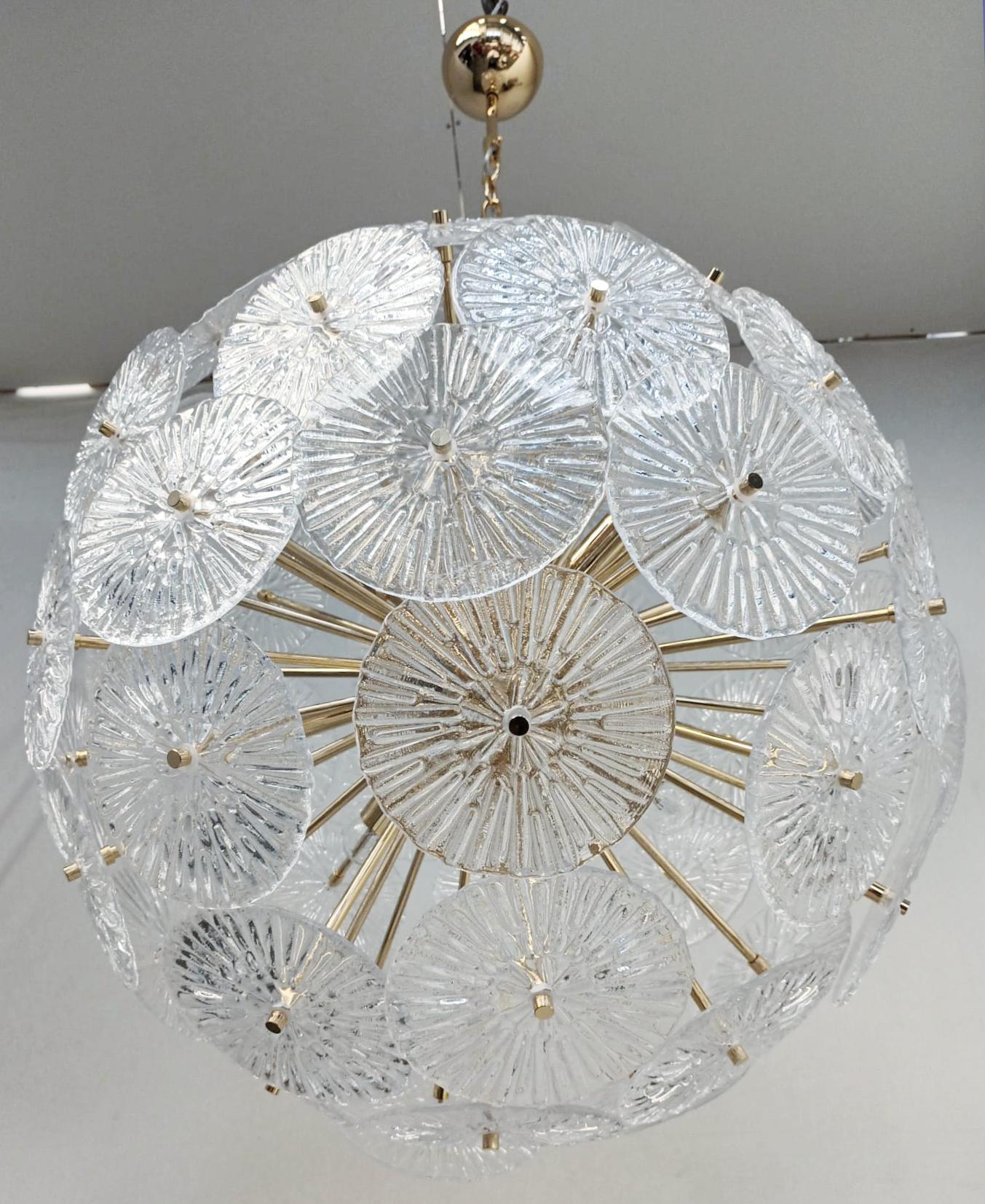 Italiano Lampadari Loto Sputnik di Fabio Ltd - 2 Disponibili in vendita