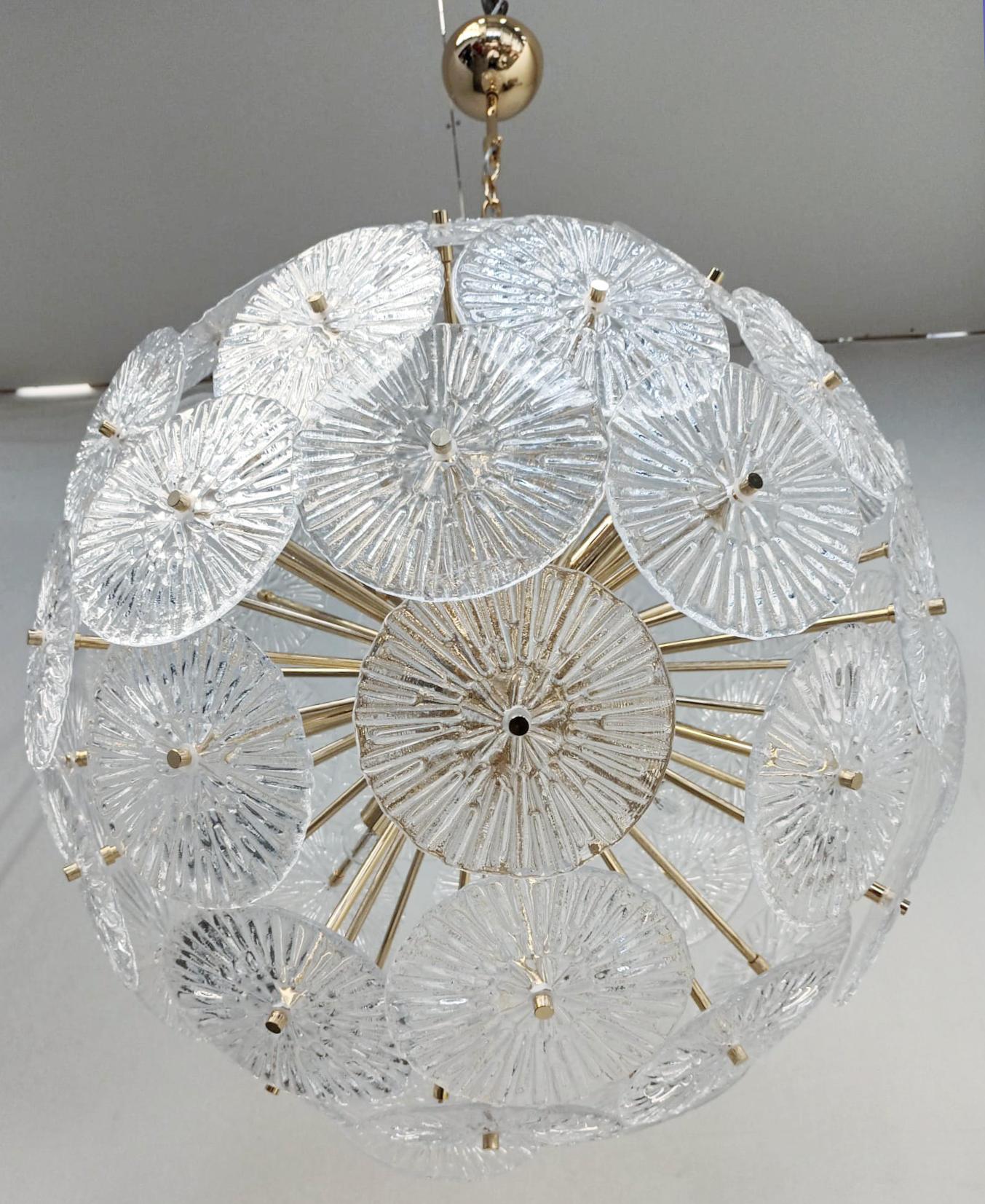 Italian Loto Sputnik Chandeliers by Fabio Ltd - 2 Available For Sale