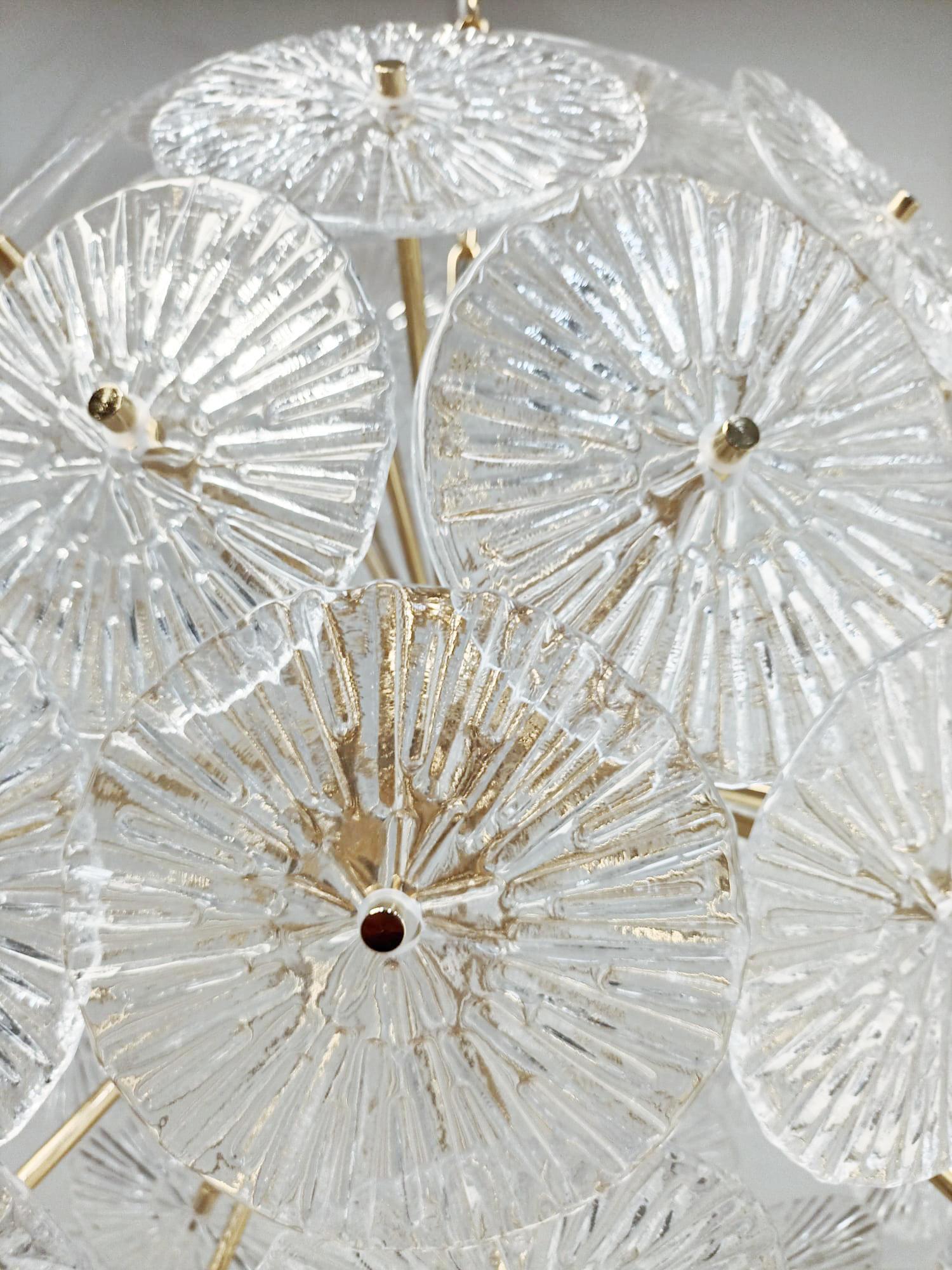Loto Sputnik Chandeliers by Fabio Ltd - 2 Available In New Condition For Sale In Los Angeles, CA
