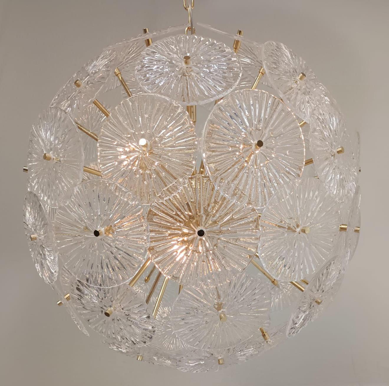 Contemporary Loto Sputnik Chandeliers by Fabio Ltd - 2 Available For Sale