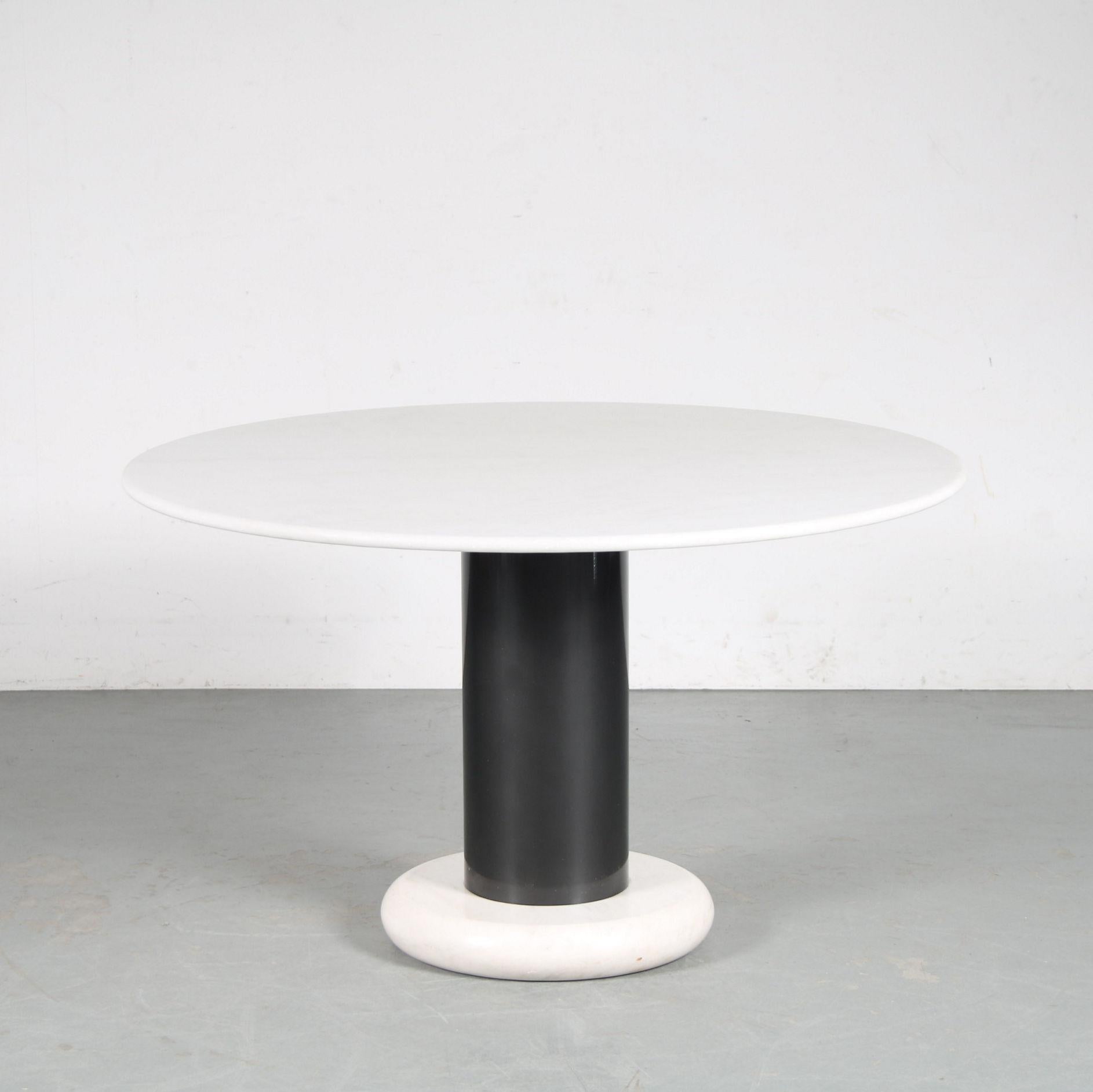 “Lotorosso” Dining Table By Ettore Sottsass for Poltronova, Italy 1960 5