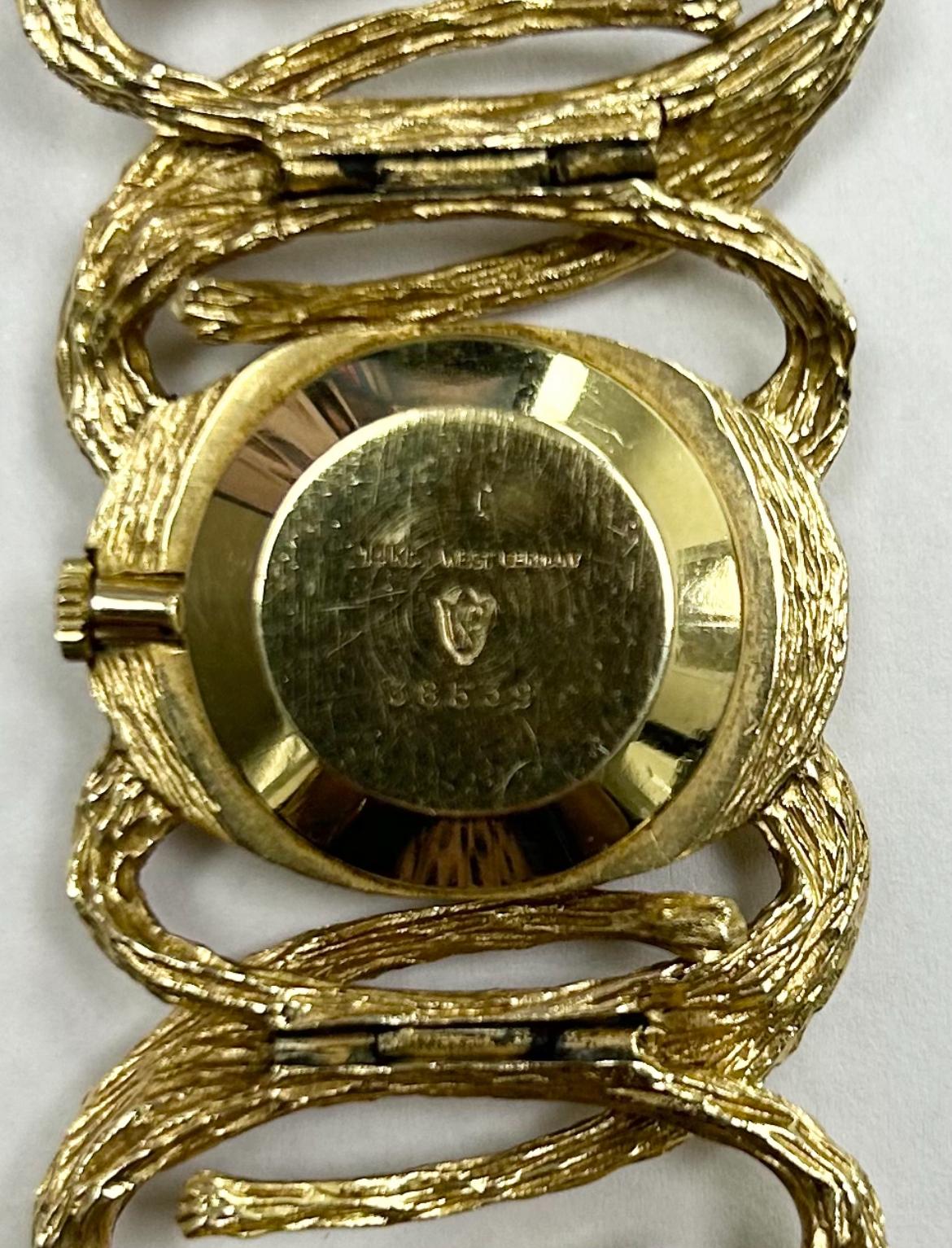 Lotos Goldarmbanduhr 1