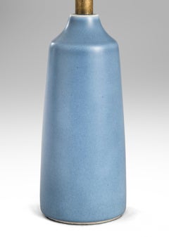 Lotte, an Aegean Blue Ceramic Lamp