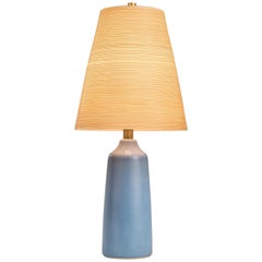 Lotte, an Aegean Blue Ceramic Lamp