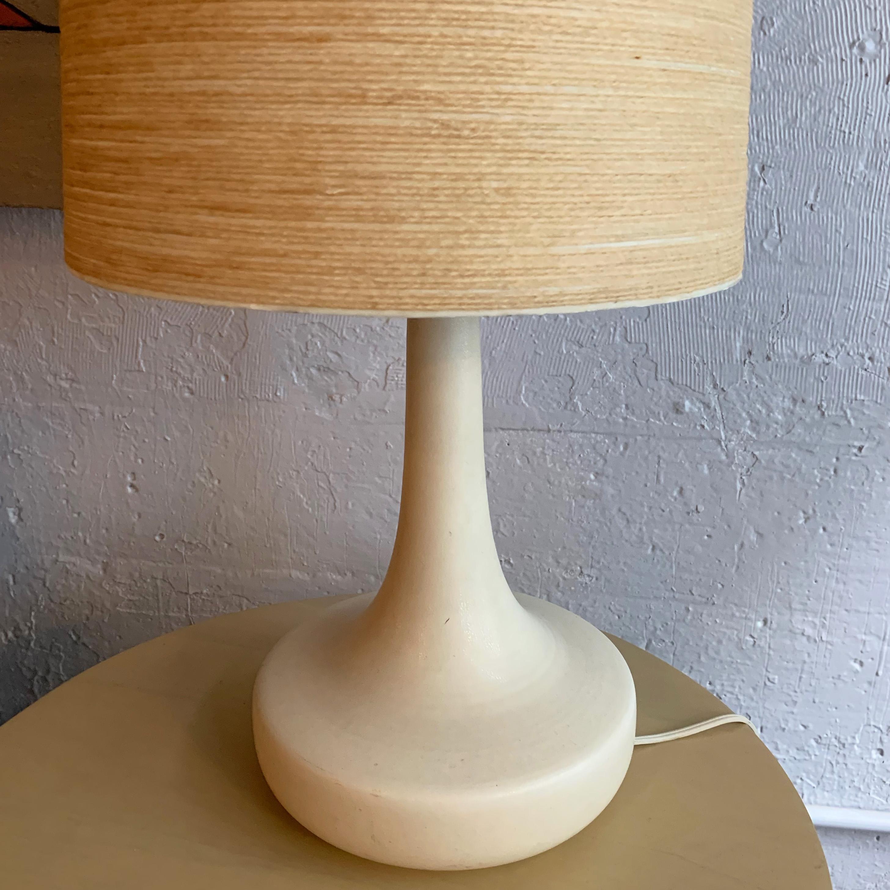 American Lotte and Gunnar Bostland Art Pottery Table Lamp