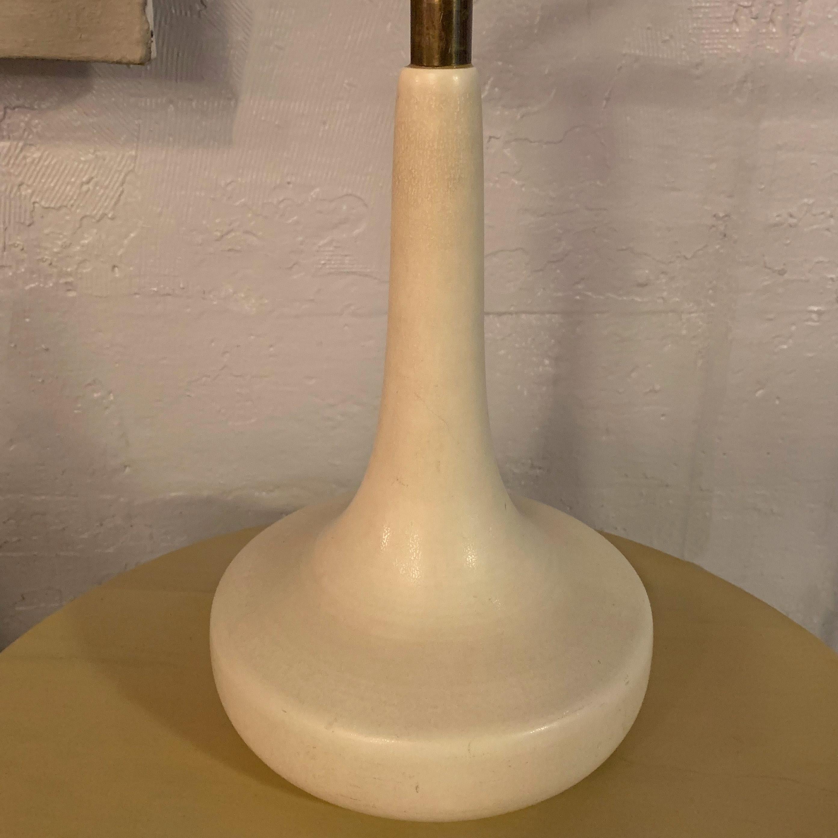 20th Century Lotte and Gunnar Bostland Art Pottery Table Lamp