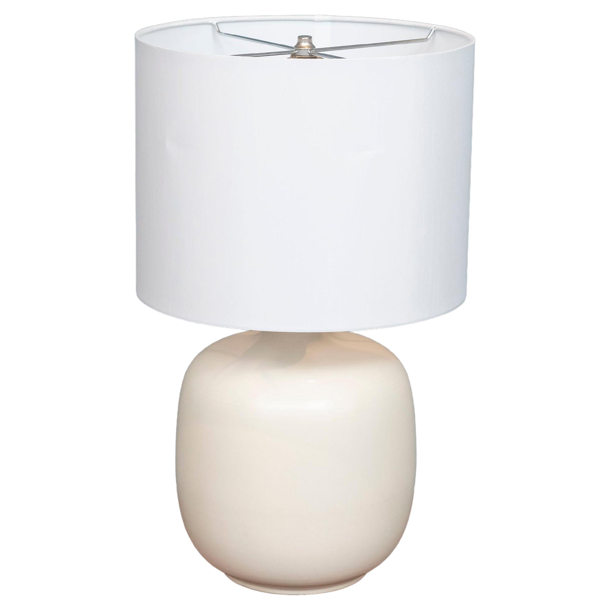 Lotte and Gunnar Bostlund Bone Stoneware Table Lamp