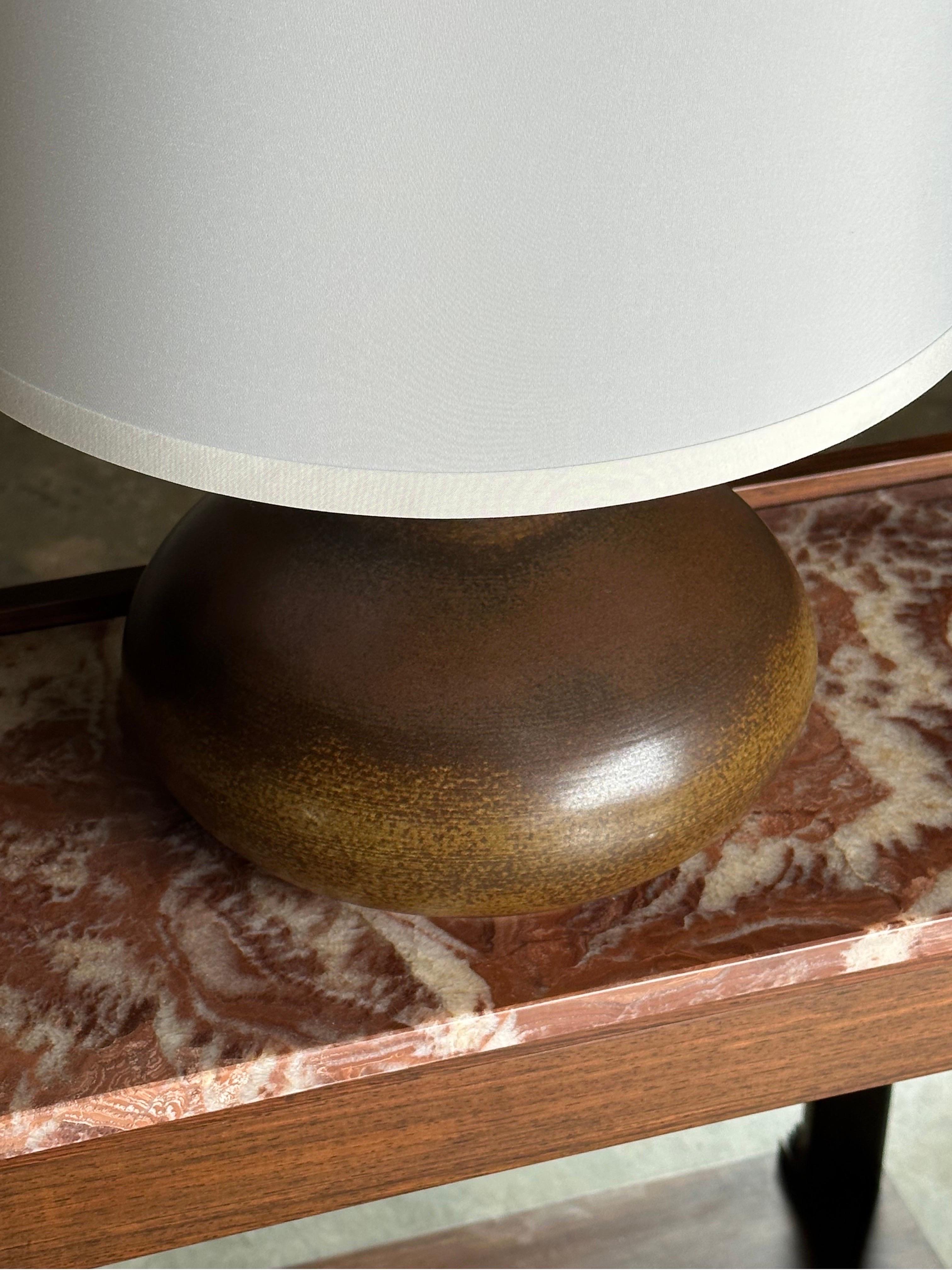 Canadian Lotte and Gunnar Bostlund Large Table Lamp For Sale