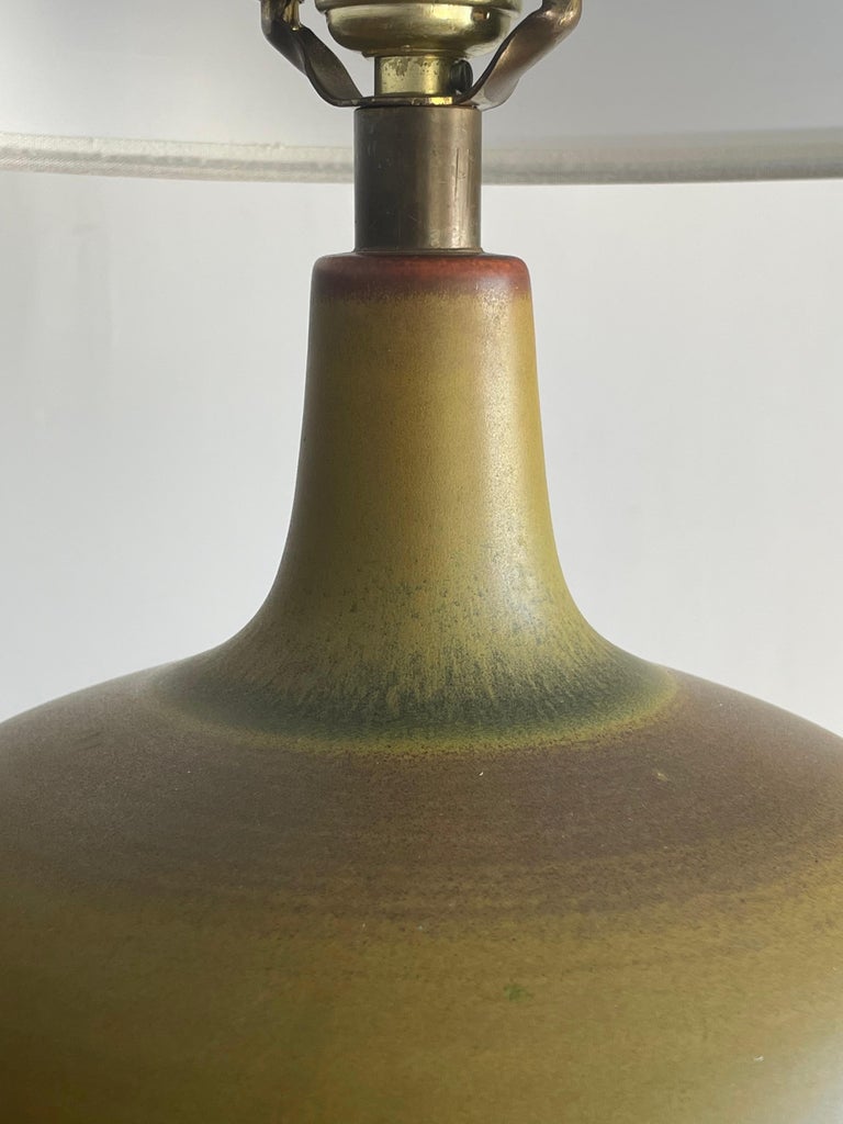 Lotte and Gunnar Bostlund Large Table Lamp In Good Condition For Sale In St.Petersburg, FL