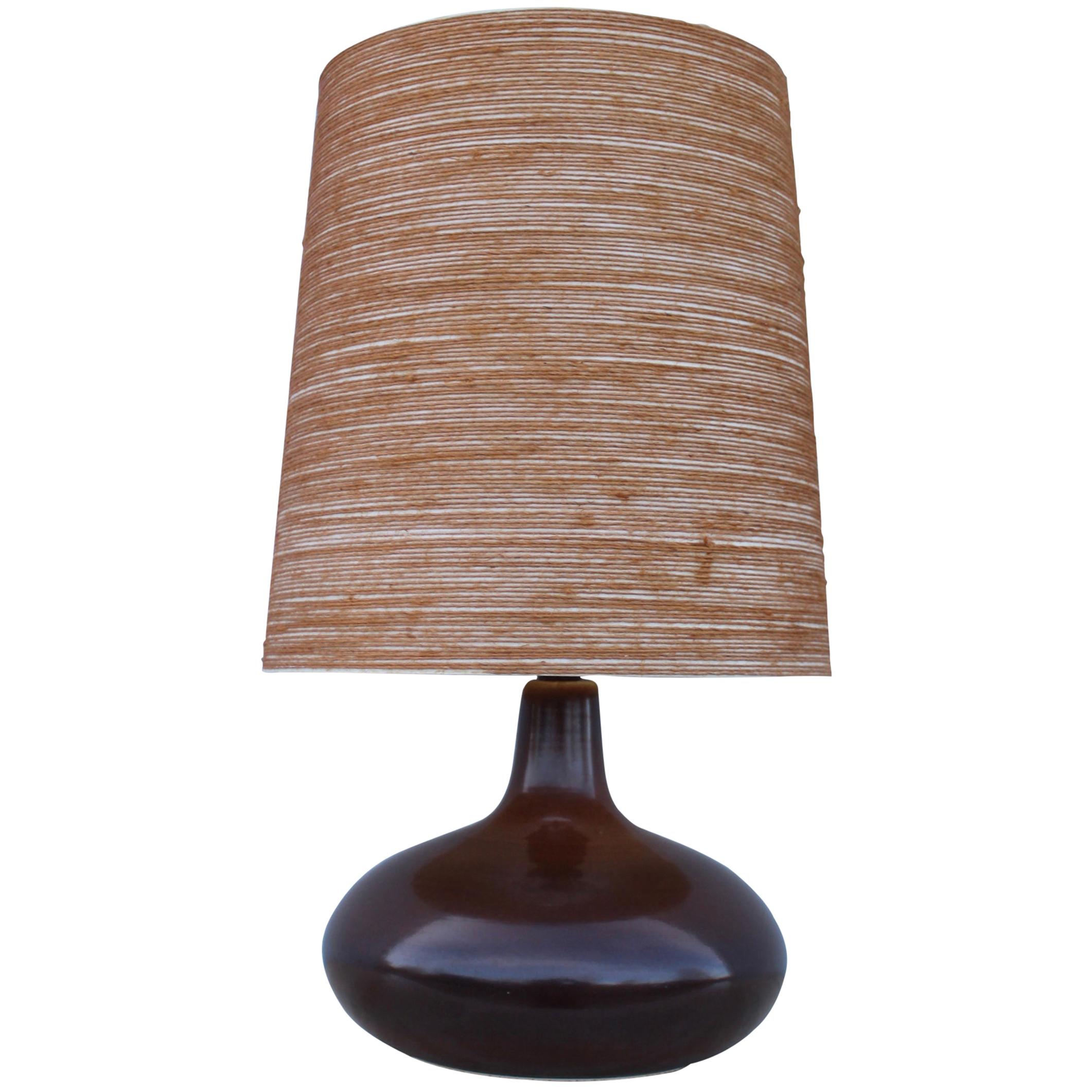 Lotte & Gunnar Bostlund Ceramic Table Lamp