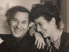 Marc Chagall et sa fille Ida