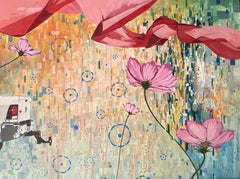 "Ce qui était à l'intérieur est maintenant à l'extérieur - Peinture acrylique contemporaine et surréaliste