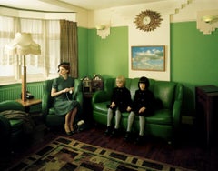 Lottie Davies, Viola as Twins, stampa a C su alluminio in cornice a vassoio