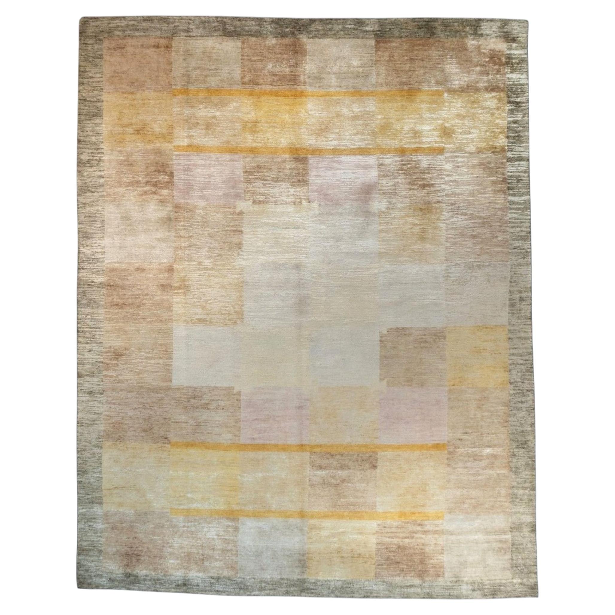 Lottie Hand-Knotted Modern Rug – 8' x 10'3"