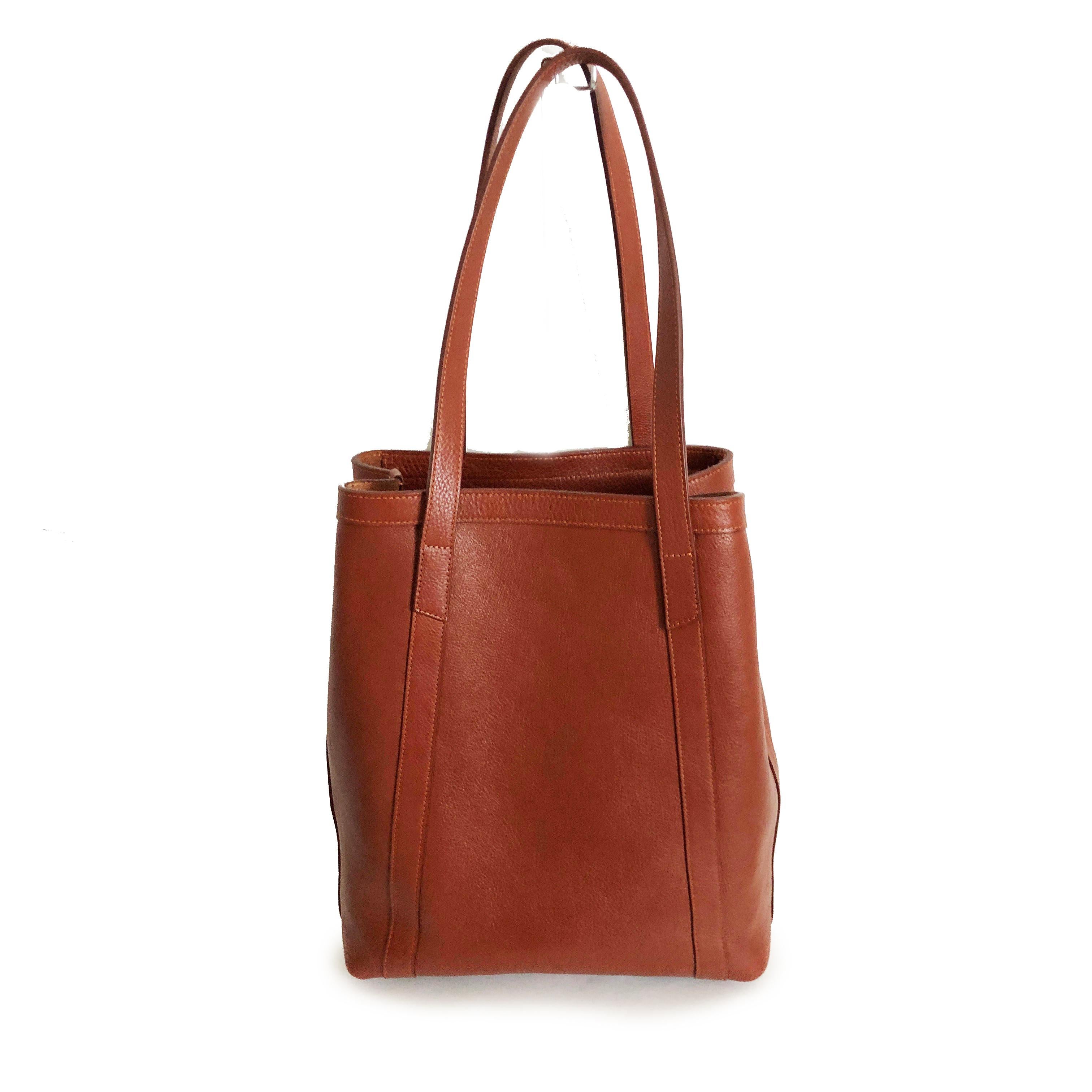 lotuff leather tote