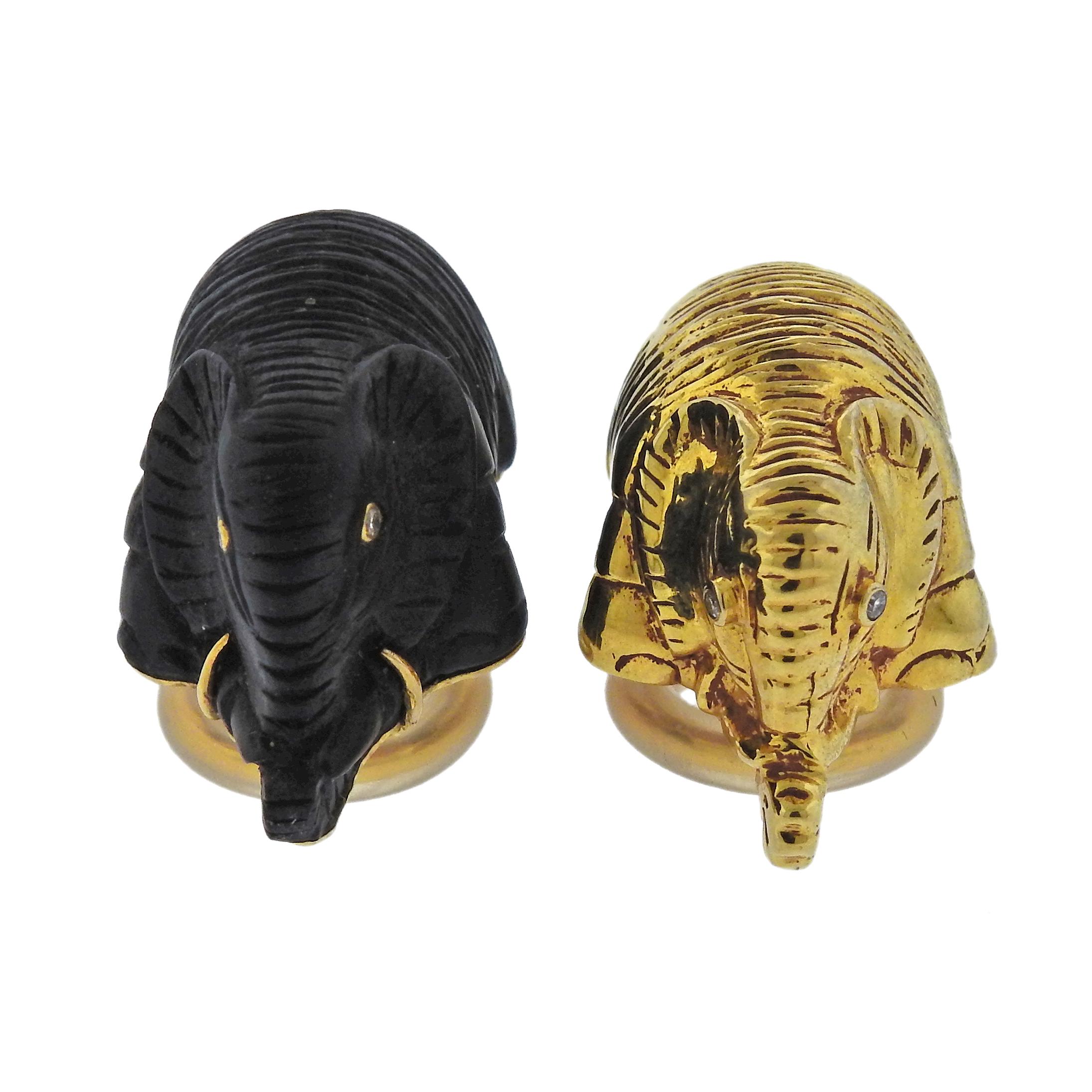 Pair of unique 9k gold earrings crafted by Lotus Arts De Vivre. Earrings measure 28mm X 15mm. Marked Maker's Makrk 375. Earrings weigh 21.9 grams. 