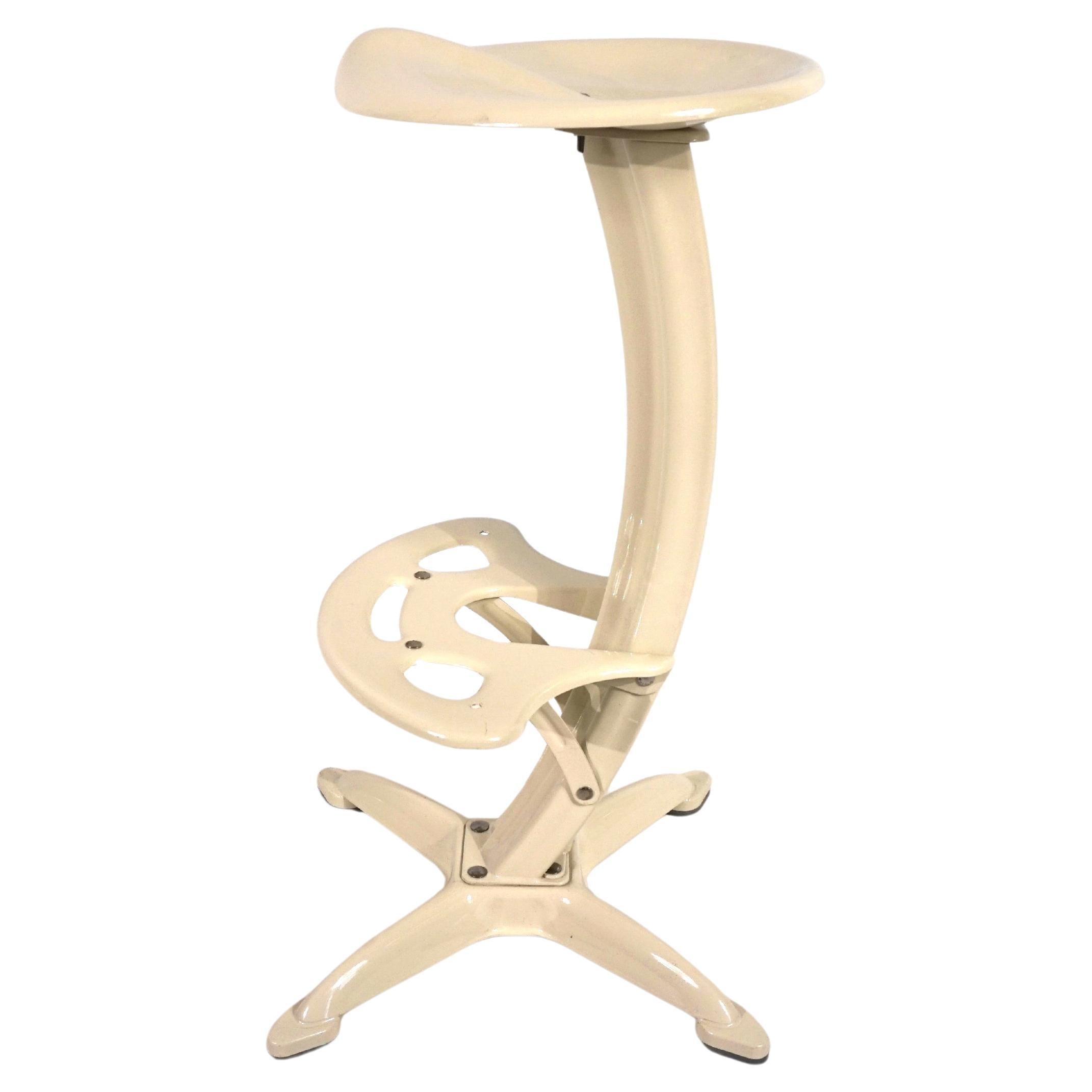 Lotus bar stool by Yasu Sasamoto for Dulton Co., 1990