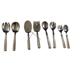 Lotus by Sorensen, posate danesi in argento sterling, lotto speciale