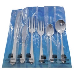 Lotus by Watson-Wallace Servizio di posate in argento Sterling 8 Set 55 pezzi Nuovo &New