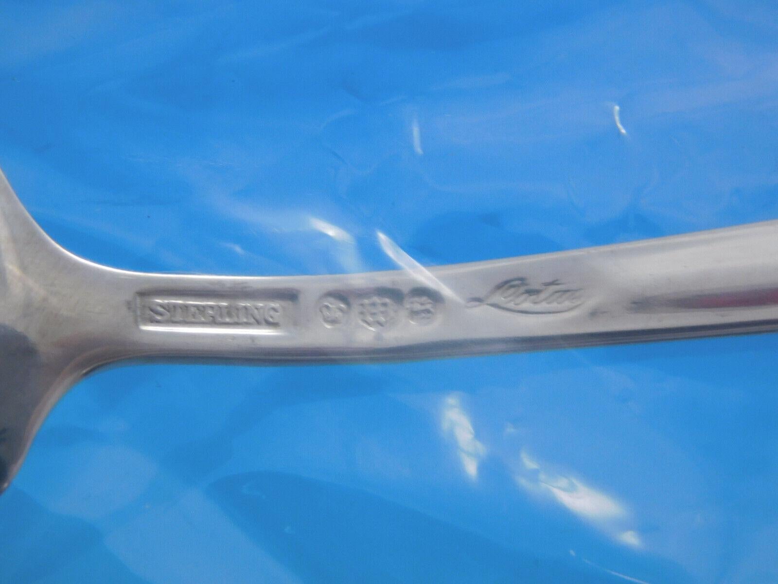 Service de couverts Lotus par Watson-Wallace en argent sterling 8, 64 pièces, neuf et inutilisé en vente 1