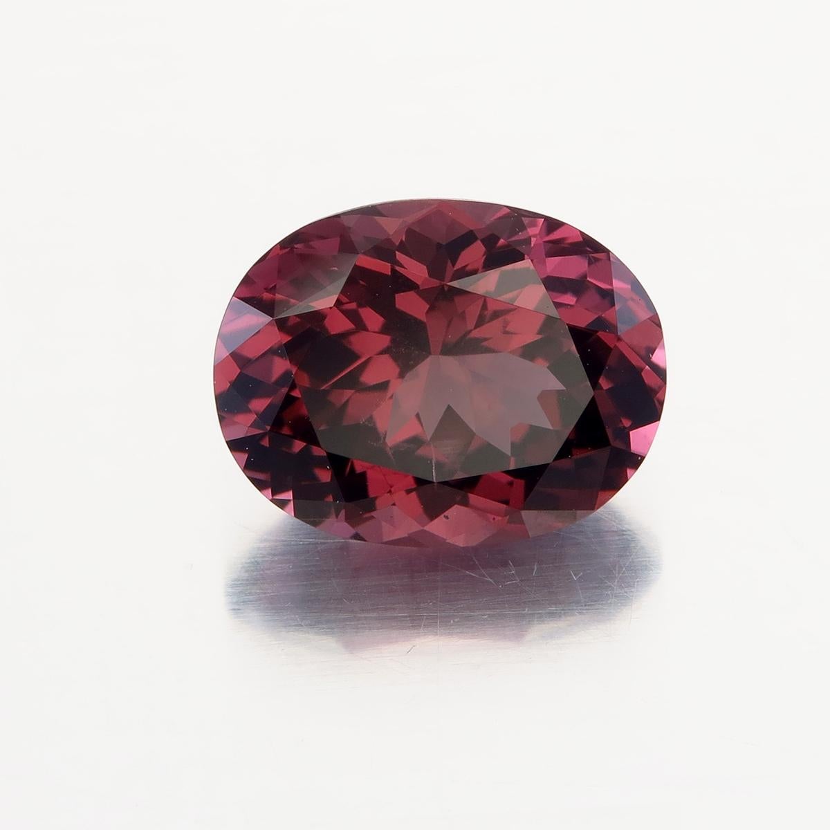 Lotus Certified 3.41 carat Red Spinel from Sri Lanka 
Shape: Oval
Cutting Style Faceted, Crown Brilliant, Pavilion Fancy
Dimensions: 10.40 x 8.10 x 5.69 mm
Weight: 3.41 Carat
No Heat or treatment
Lotus report: 3795-0586