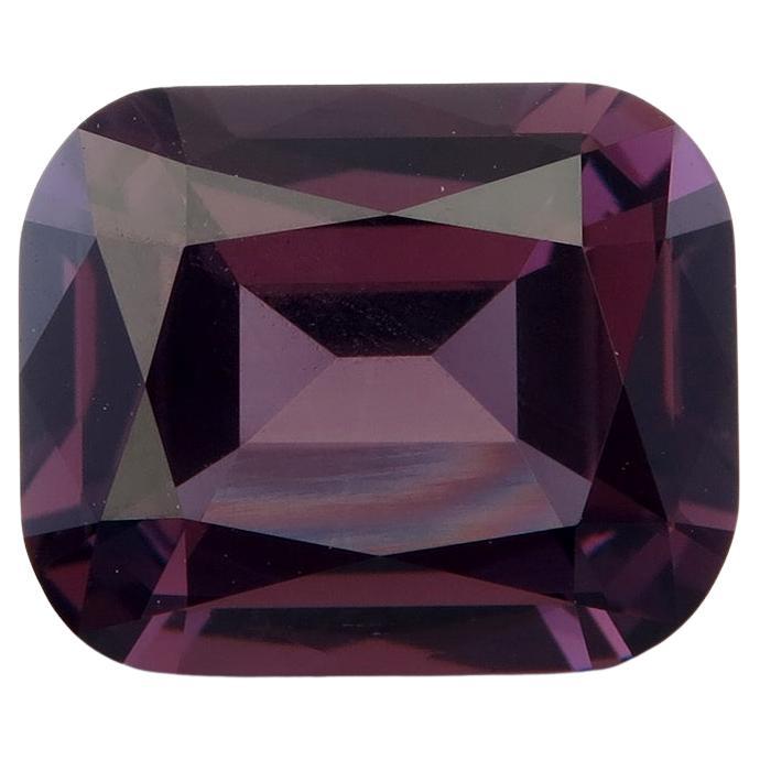 Lotus Certified 3.56 Carat Purple Spinel from Sri Lanka For Sale