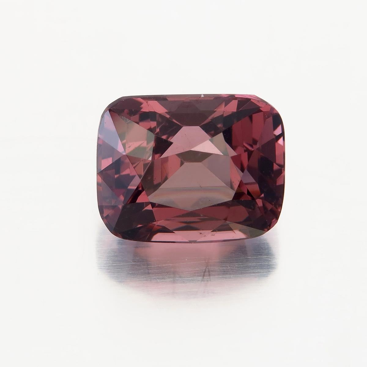 Lotus Certified 3.78 Carat Pink Spinel from Sri Lanka known in the past variously as Serendib or the 