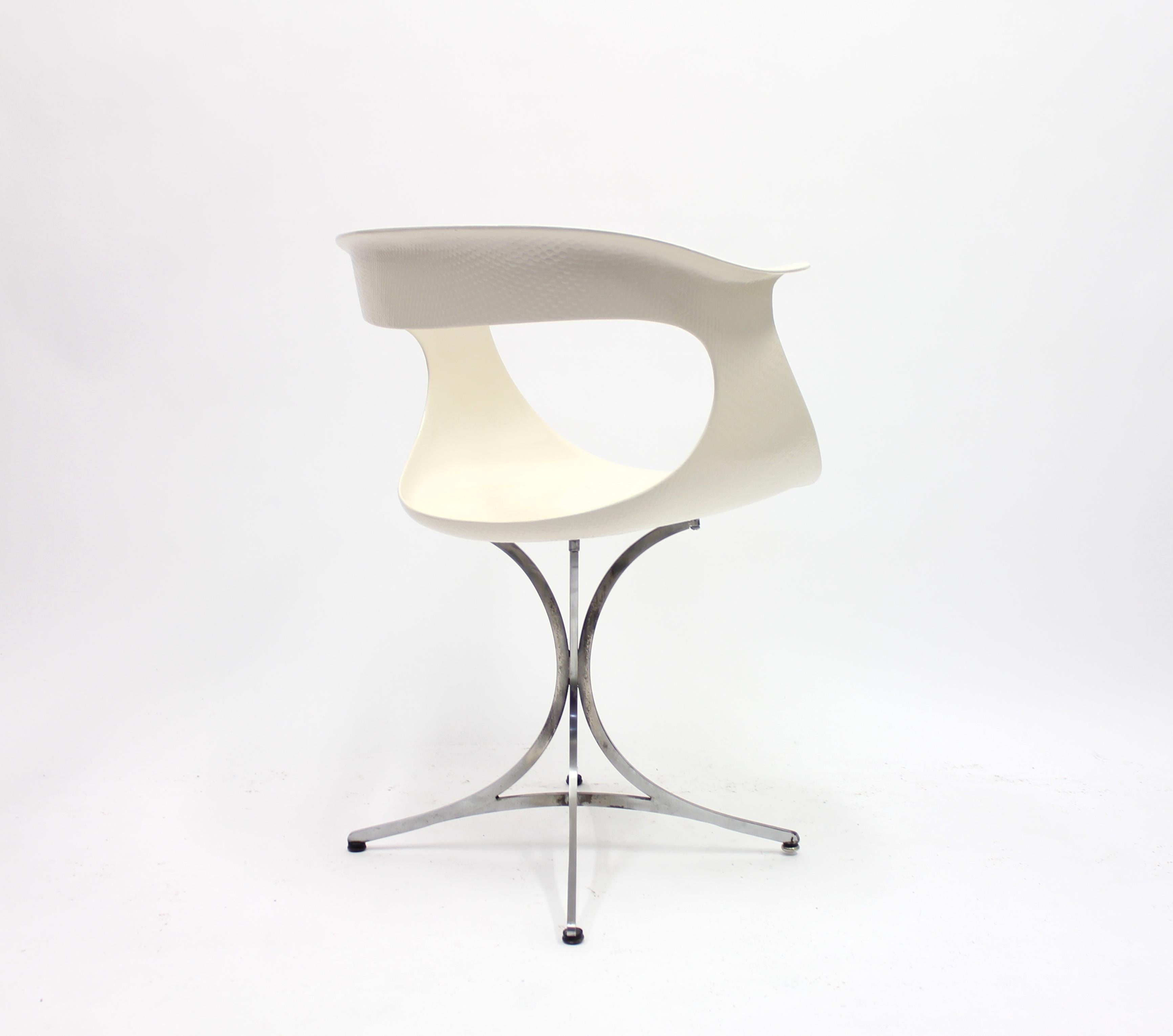 Mid-20th Century Lotus Chair by Erwine & Estelle Laverne for Laverne International, 1960s