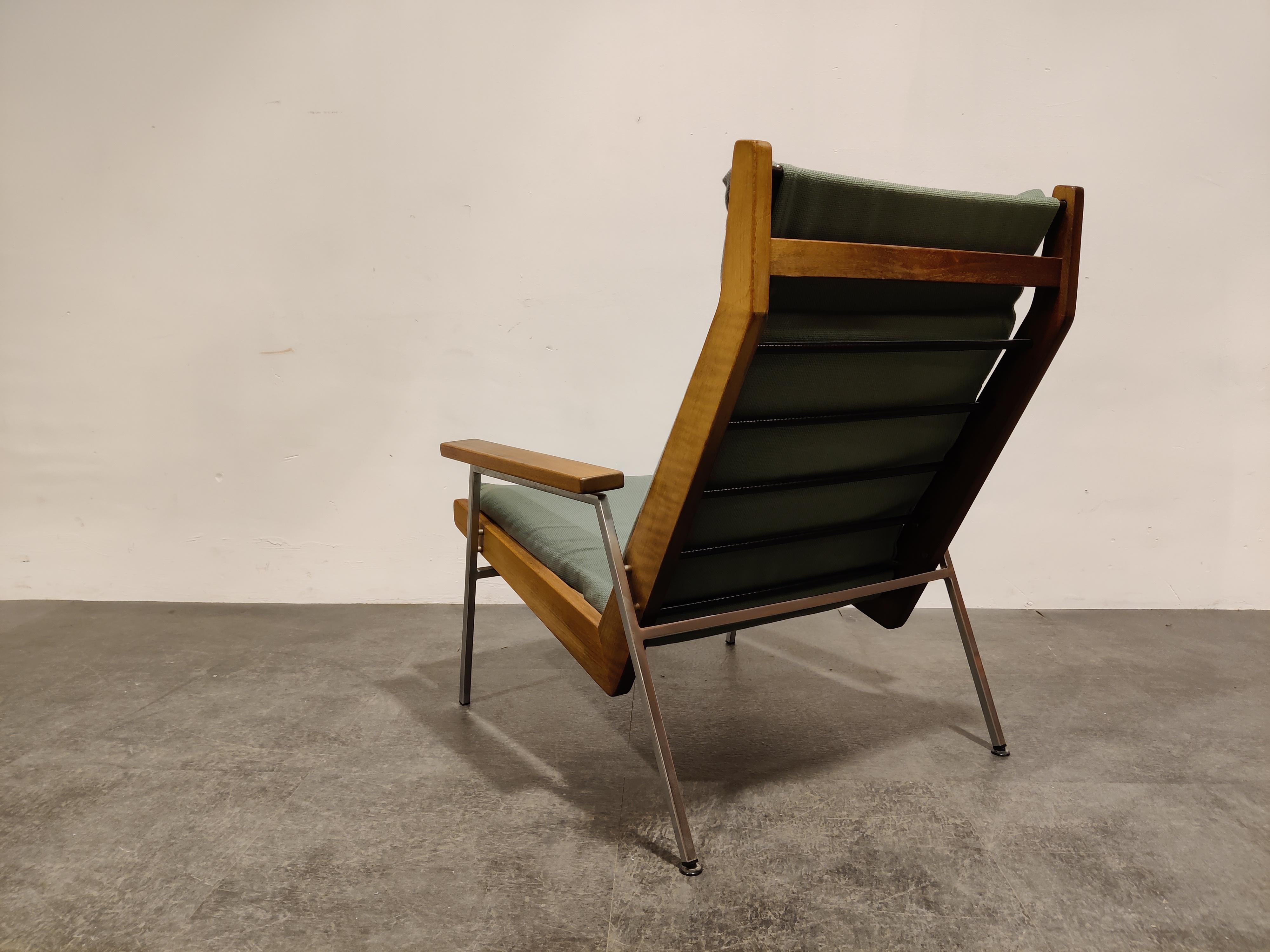 Lotus Chair by Rob Parry for De Ster Gelderland, 1960s In Good Condition In HEVERLEE, BE